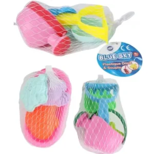 SACHET 4 MINI JOUETS DOUX DE PLAGE