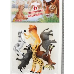 SACHET DE 6 ANIMAUX DU ZOO