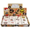 SACHET DE 12 TATOUAGES PIRATE (1 boite de 48 sachets de 12 )