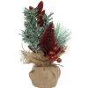 SAPIN PAILLETTES DECORE HAUTEUR 24 CM