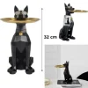 STATUE CHIEN VIDE POCHE 32 CM