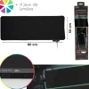 TAPIS DE SOURIS GAMER XL RGB 2 PORTS USB