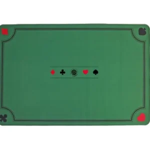 TAPIS JEU CARTE 60*40 CM ANTIDERAPANT