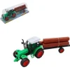 TRACTEUR 27 CM AVEC REMORQUE DE BOIS