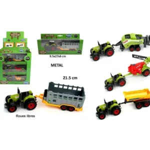 TRACTEUR METAL 21.5 CM