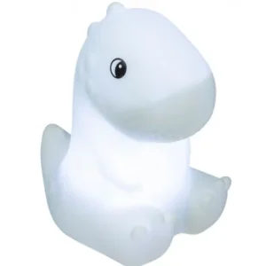 VEILLEUSE A PILE DINOSAURE HAUTEUR 14 CM