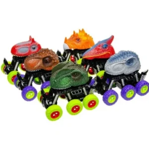 VOITURE CASCADE DINOSAURE MONSTER TRUCK 12 CM