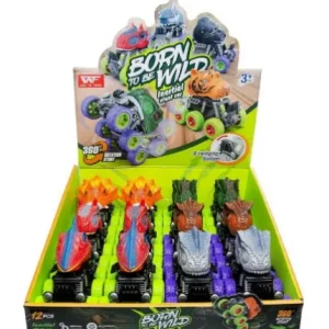 VOITURE CASCADE DINOSAURE MONSTER TRUCK 12 CM