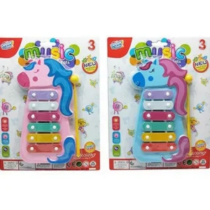 XYLOPHONE EN METAL LICORNE 16 CM